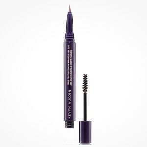 NIB!! Kevyn Aucoin True Feather Brow Marker Gel Duo Brunette - Full Size